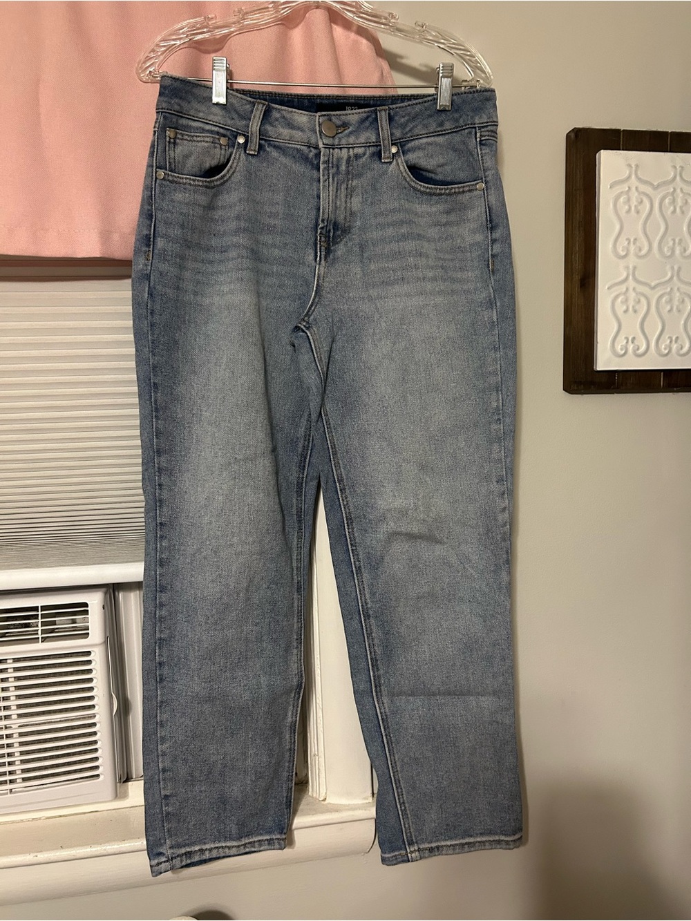 1822 Denim Light Blue Straight Leg Women’s Jeans